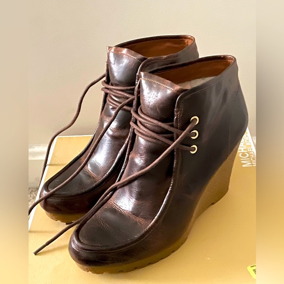 MICHAEL Michael Kors Shoes - Michael Kors Brown Rory Bootie